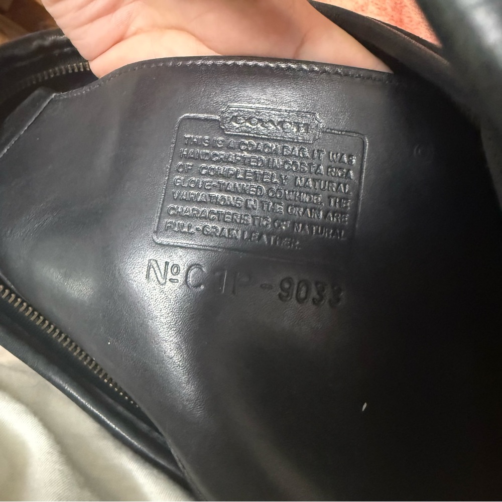 Vintage Coach Ergo Style 9033 NoC1P-9033 black - Picture 10 of 16